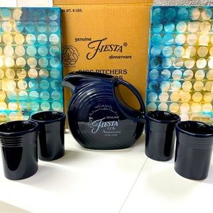 Fiesta 60th Anniversary Pitcher and Cups